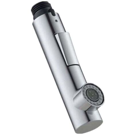 Douchette Robinet Cuisine 2 Jets Tête de Douche Remplacement Douchette pour Mitigeur Cuisine, placage, G1/2"/61011