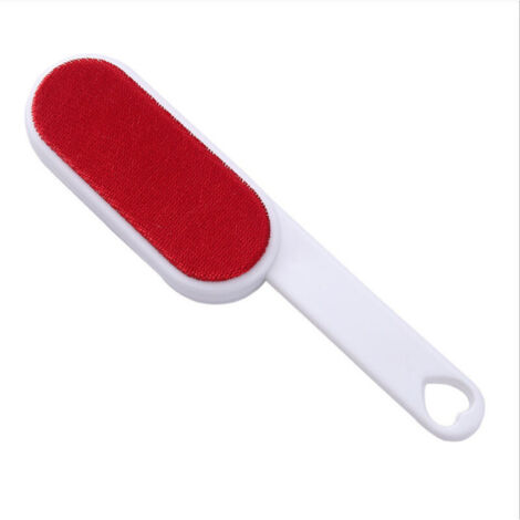 Brosse de nettoyage à sec pour dépoussiérage, brosse électrostatique double face, brosse d'épilation pour manteau en cachemire, brosse collante, brosse de soin des poils
