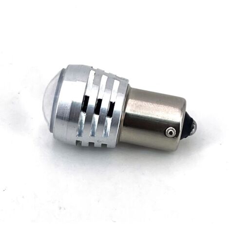Feu de Recul LED Ultra-Lumineux 1pc – Alarme Sonore 115dB, Ampoule XBD 10W (Compatible P21W/1156/BA15S), Robuste pour Camions, Camping-Cars et Motos, Installation Facile, Tension 24V