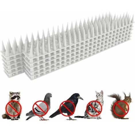 Pic Anti Pigeon pour Balcon Repulsif Pigeon Anti Chat Anti Oiseaux Effaroucheur Oiseaux Effaroucheur Pigeons Bird Tech Protection du Jardin Pics 3.6m