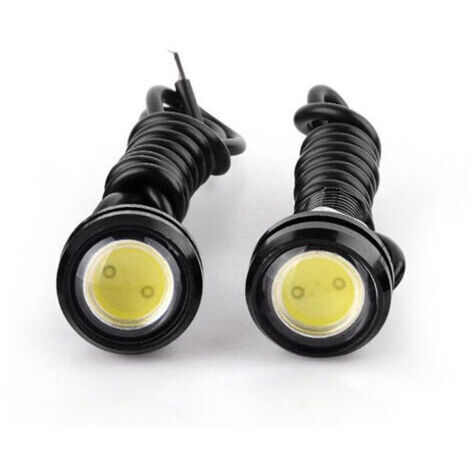 2 Lampe d'éclairage LED haute puissance Eagle Eye - 3 W - Avec vis, pour voiture ou moto - Feux de recul/circulation/stationnement (1/5)