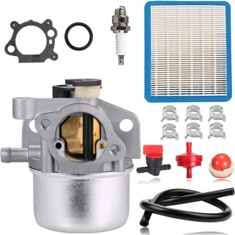 Carburateur pour Briggs & Stratton 799871 799866 790845 796707 794304 Moteur Toro Recycler 22'' Craftsman Tondeuse à gazon Pièces avec filtre à air Ligne de carburant Ampoule d'amorçage