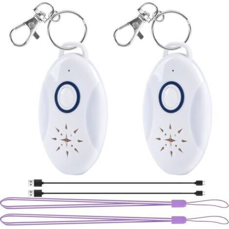 Répulsif à Moustiques Ultrasonique 2 Pièces,Electromagnetic Ultrasonic Repellent Anti-Moustique Efficace pour l'extérieur