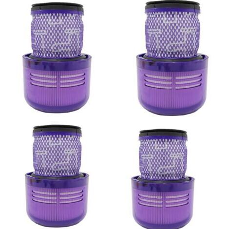 (4 Packs)Filtre pour Dyson V11 SV14,Filtres pour Dyson Cyclone V11 SV14 Series V11 Absolute/Animal/Total Clean/Motorhead Aspirateurs, Filtre de Remplacement Accessoires (1/5)