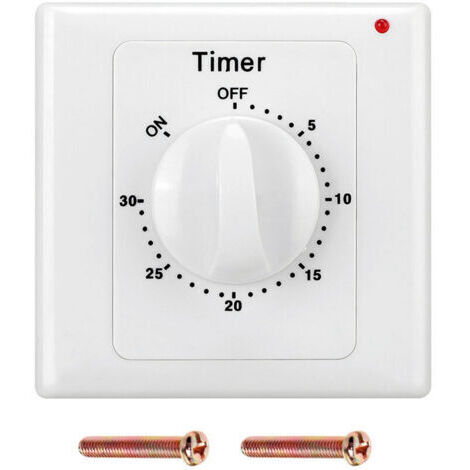 AC 220 V Interrupteur Minuterie Pompe Haute Performance Commande Électronique Compte à Rebours Mécanique Socket Time Switch-30min