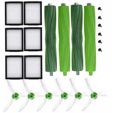 (C)Accessoires de Remplacement Brosse pour iRobot Roomba i7 i7+ i3 i3+ i4 j7 E5 E6 E7