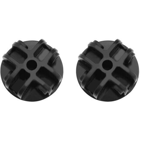 Support central de toit à 4 voies pour tonnelle, tente circulaire, accessoires de rechange en plastique noir (1/5)