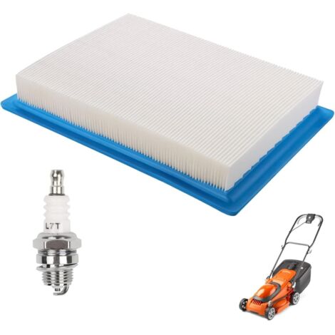 Filtre à Air & Tondeuse Bougie L7T Compatible avec Moteurs 491588 491588S 399959 Série 625 650 675 Kit et Honda GCV135 GCV160 GCV190 GC160 GX100 HRX217 HRR216 Remplacement Tondeuse (1/5)