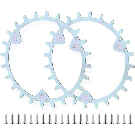 Pointes de Traction pour Tondeuse Robot Husq/varna Ø 252mm avec 21 Vis, Robotic Lawnmower Spikes for Hus/qvarna Automower330/440/420/435XAWD/430X/435X/450X, Amélioration de Traction (1/5)