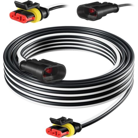 Câble de charge de 5 m pour transformateur d'alimentation et station de charge compatible avec Husqvarna Automower 320, 330x 2013-2015, 105 305 310 315X 405X 415X 420 430X 2015+, pour robot tondeuse (1/5)