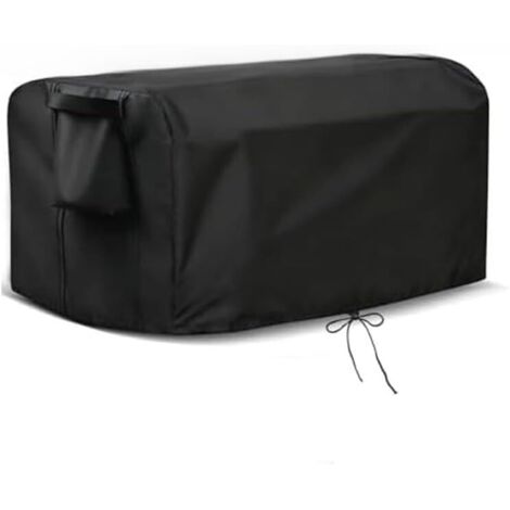 Housse de protection pour tondeuse à gazon robotique – Oxford 420D imperméable et résistante aux UV avec cordon de serrage élastique, poignée et pliage compact pour une utilisation par tous