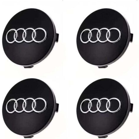 Enjoliveurs de roue 4 pièces pour Audi, accessoires auto ABS 60 mm