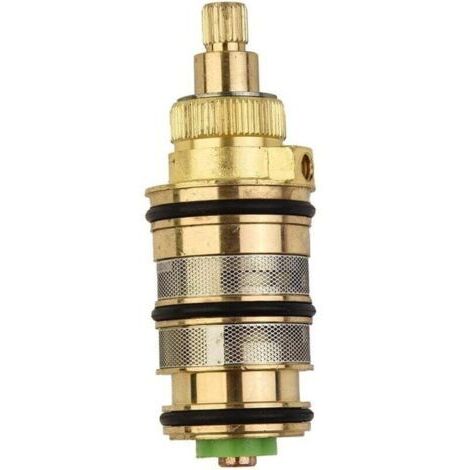 Brass repair kit with thermostatic cartridge for shower fittings (1/4)