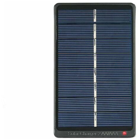Solar charger for rechargeable AA/AAA batteries – 1W 4V solar panel for charging batteries (1/5)