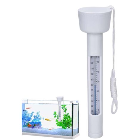 Thermomètre De Piscine Flottant - Mesures À L'Échelle Fahrenheit Et