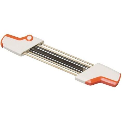 For Stihl chainsaw sharpeners, compatible with Stihl 3/8inp chainsaw chains, Stihl 2-in-1 4.0 mm Easy File (1/4)