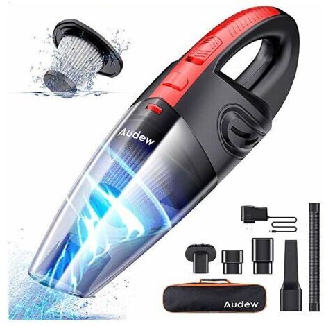 Aspirateur à main Aspirateur Voiture sans fil 3500Pa 120W 29000-31000 tr/min USB rechargeable portable (1/5)