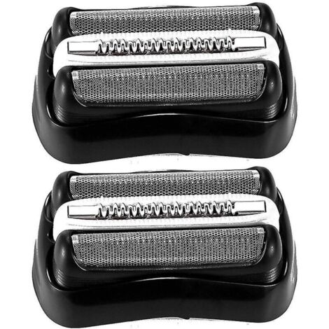 Lot de 2 pièces de rechange pour rasoir Braun série 3 32b, grille et couteaux de rechange (1/5)