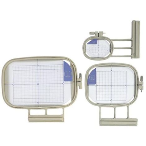 Lot de 3 cerceaux pour machine à broder Brother Duetta 4500d 4750d 6000d 6700d Innov-is 2500d 1500d 4000d (1/3)