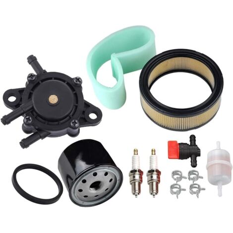 Hippotech Filtre à air et filtre à huile pour tondeuse à gazon Kohler CH18 CH20 CH22 CH23 CH25 CV17 CV18 CV19 (1/3)