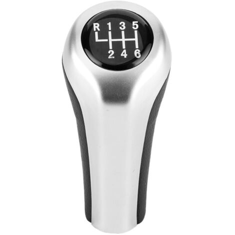 Pommeau de levier de vitesse à 6 vitesses adapté pour la série 3 Série 1 X1 E60 E61 E62 E87 E88 E90 E91 E83 Accessoire intérieur de voiture (1/4)