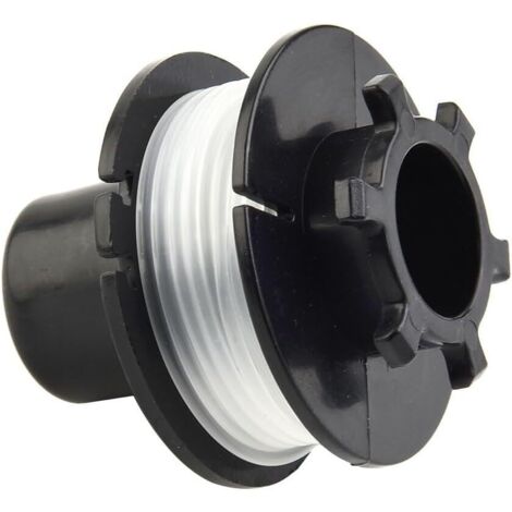 Bobine de rechange avec ligne de 3 m pour débroussailleuse électrique modèles 51241, 51460, 51464, 51467, s'adapte aux têtes de 17,8 à 22,9 cm, installation facile à clipser, aucun outil nécessaire (1/5)