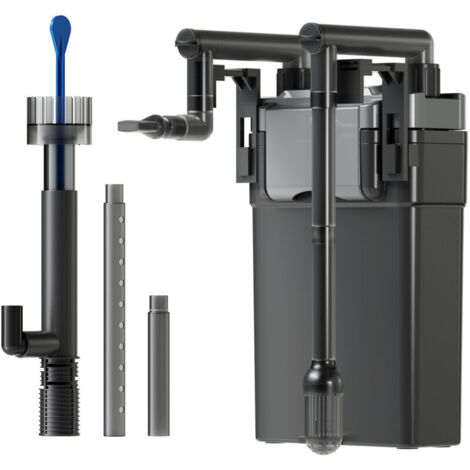 HBL-801 Filtre suspendu hang on filter 6 W, 135 x 170 x 280 mm, débit 500 l/h, pour aquariums 60 l (1/4)