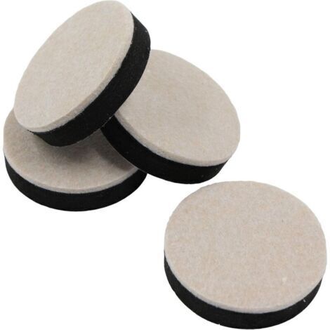Rehausseurs de Meubles Table Pied - 4 Pièces Diamètre : 63,5 mm Hauteur : 16,5 mm Rehausseurs de Lit Peut être Utilisé en Piles Hauteur Accrue Silencieux et Résistance à l'usure (1/4)