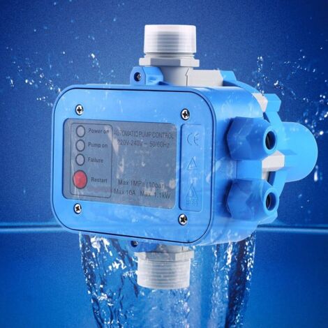 Boîtier Contrôleur Automatique Pour Pompe à Eau – Pressostat 10A – Régulation De Pression