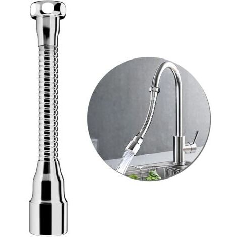 Extension de robinet cuisine 360° flexible – Économie d'eau avancée – Installation rapide sans outil – Douchette multifonctionnelle (1/5)