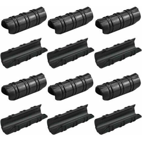 Lot de 100 serre clips 25mm – Résistants aux températures élevées – Fixation facile pour bâches et tuyaux – Accessoire serre noir (1/5)
