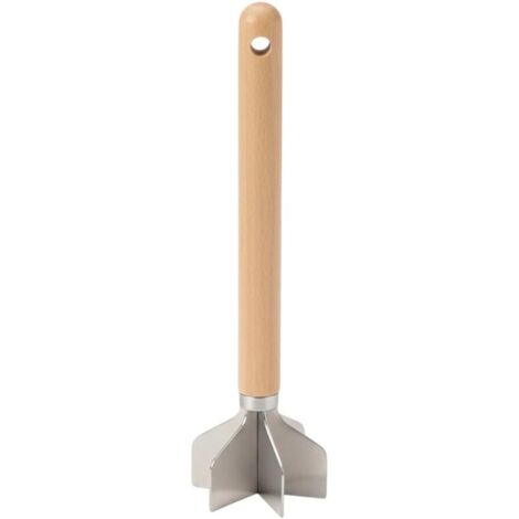 Manuel pour Pommes de Terre,Hachoir a Bœuf Haché a 6 Lames en Acier Inoxydable avec Trou de Suspension pour Bœuf,Poulet,Pommes de Terre,Avocats,Bananes (1/5)