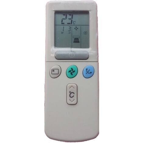 Convient pour la télécommande de climatisation Hitachi version anglaise rar - 3u2 / 3u1 / 2p2 (1pcs) (1/2)
