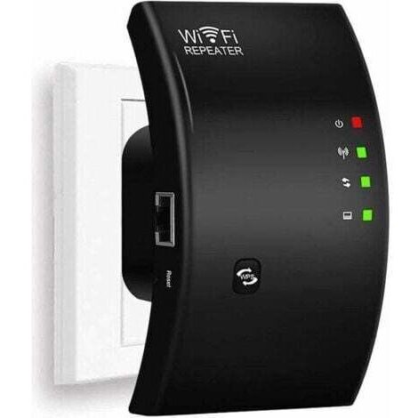 Répéteur WiFi N300 – Amplificateur 300Mbps – 1 Port Ethernet – Couvre jusqu'à 200㎡ – Installation facile – Compatible avec toutes box Internet (1/4)