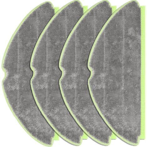 Chiffons de nettoyage d'accessoires pour iRobot Roomba 205 Dust Compactor Aspirateur, pièces de rechange pour chiffon d'essuyage en microfibre,4 pièces (1/4)