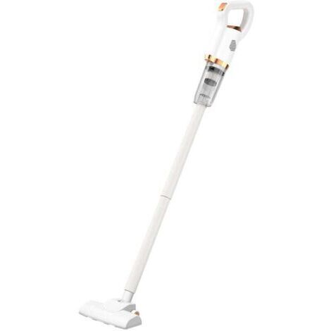 Aspirateur sans fil 2 en 1 silencieux – Autonomie longue durée – Puissant et léger – Brosse pour sols durs – Idéal pour nettoyage en profondeur