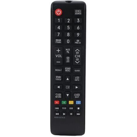 Télécommande, faible consommation d'énergie, sensation de main confortable, belle apparence, contrleur TV, grand bouton pour toute la famille Samsung AA59-00741A (1/5)