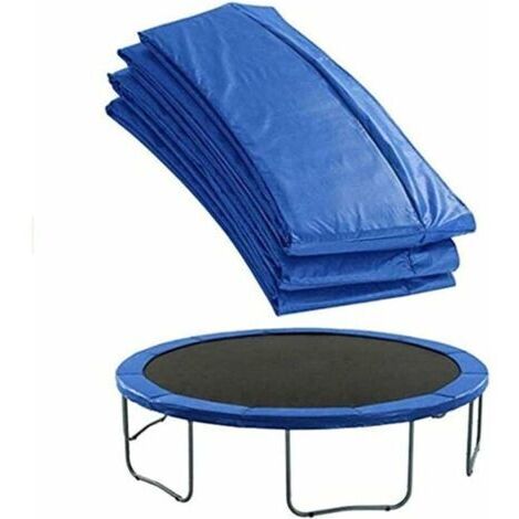 Coussin de protection pour ressorts de trampoline, 244 cm, housse de protection résistante aux UV et aux déchirures, housse de rechange de 26 cm de large (1/5)