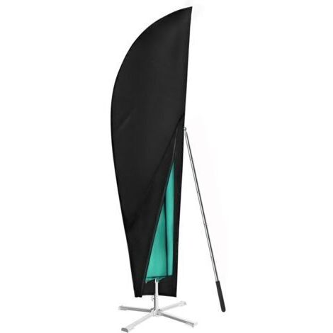 Housse de Protection pour Parasol , Housse Parasol Déporté en Tissu Oxford 420D imperméable , Perche Télescopique et Boutons d'alpinisme , pour Parasol Déporté (265 x 40/70/50 cm) (1/4)