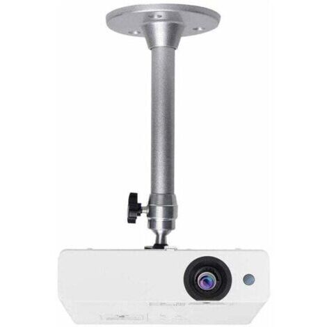Support de Plafond pour Projecteur, Capacité de Charge de 6.6 Livres, Rotation à 360°, Angle A'inclinaison de 90°, Support de Plafond et Mural pour Mini Projecteur - Fabriqué en Aluminium,de (1/4)