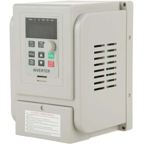 Variateur de Fréquence VFD AC 220V 1.5KW Contrôleur de Vitesse VFD Phrase Unique de l'Onduleur (1/5)