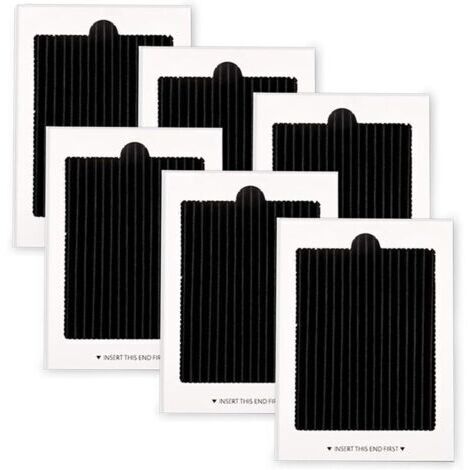 Lot de 6 filtres à air de rechange pour réfrigérateurs Frigidaire et Electrolux Pure Air Ultra , réduction des odeurs pour EAFCBF , PAULTRA , RAF1150 (1/4)