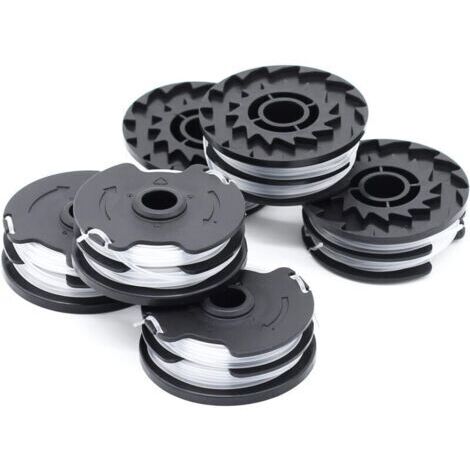Lot de 6 Compatible avec la bobine accessoire de tondeuse à gazon Parkside PRT 550 A1-B2-C3 TLP-1 - (1/5)