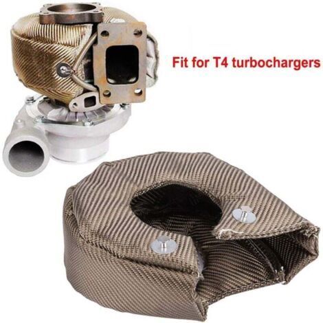 Couverture Turbo Couverture de protection thermique Barrière Couverture de chargeur Turbo pour turbocompresseurs T4 A (1/5)