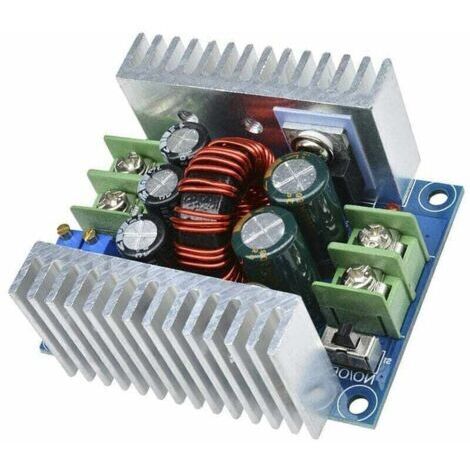 300W 20A Dc-Dc Buck Converter Module Abaisseur Dc 6-40V A Dc 1.2-36V Tension Reglable Module De Courant Constant Condensateur Electrolytique, Argent,de (1/4)