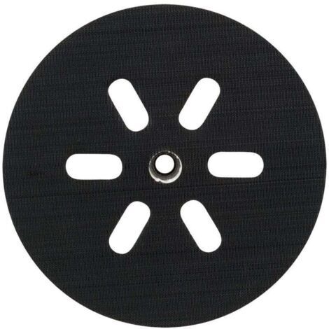 Plateau de ponçage de 150 mm - Pour ponceuse excentrique Bosch GEX 150 AC, PEX 15 AE, GEX 150 Turbo (1/4)