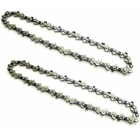 2Pièces 6 pouces chaînes de scie à chaîne pour mini tronçonneuse rechargeable à main chain,Pas de la chaîne1/4,Jauge de la chaîne 0.043/1.1mm,Maillons d'entraînement 37DL,Longueur de coupe utile15cm T (1/5)