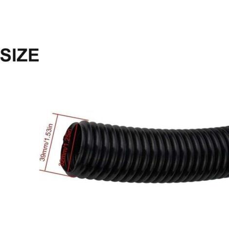 Tuyau d'extension universel extra long pour aspirateur - 32 mm - Tuyau ondulé universel extra long pour aspirateur (2 mètres) (1/4)
