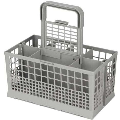 Boîte de rechange pour panier à couverts universel à 8 compartiments, robuste et stable, adaptée aux lave-vaisselle multifonctions. (1/5)