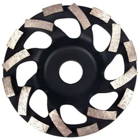 Disque Diamant 125, Disque Poncage Beton, Meulage pour le Béton, Disque abrasif diamanté Extra Speed Béton 125mm Disque Abrasif Diamanté pour Béton, Maçonnerie, Granit, Meule Diamantée pour Meuleuse (1/4)